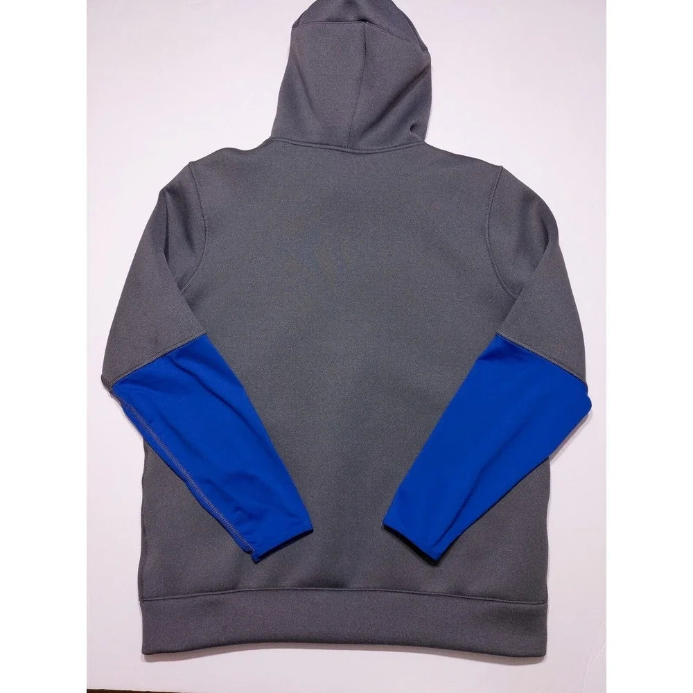 NIKE Men's Therma Heavy Hoodie CI4406 Gray‎ Blue Large L